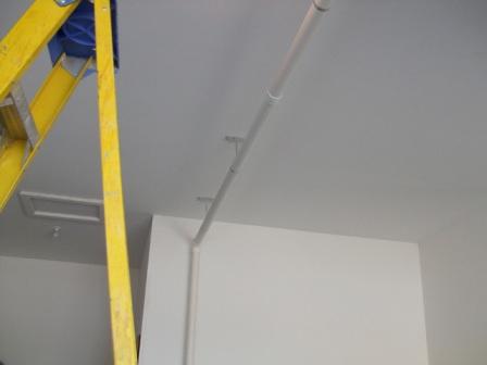 Garage piping