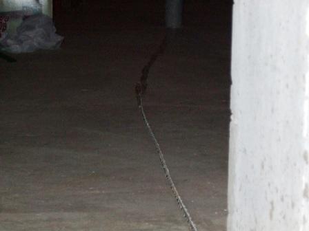 Large crack